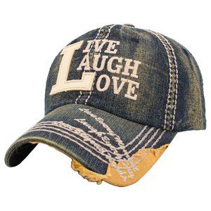 Live Laugh Love Vintage Ball Cap